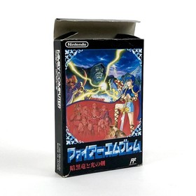 Famicom Fire Emblem Shadow Dragon & the of Light Box Theory Pain Nintendo Fire