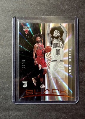 2019-20 Panini Black Coby White RC SSP 19/49 Bulls #72