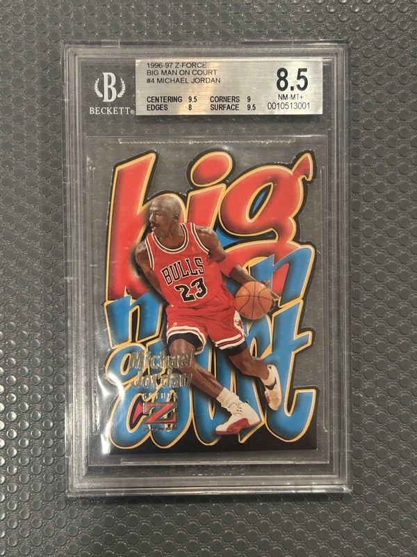 Michael Jordan Big Man on Court - Michael Jordan Cards