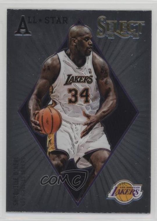 2012-13 Panini Select All-Star Selections Shaquille O'Neal #12 HOF gh4
