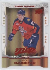 2014-15 Upper Deck MVP Colors & Contours Gold Die-Cut Nick Bjugstad #18 i9x