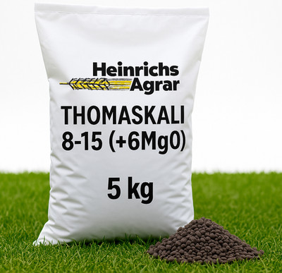 Thomaskali 5 kg 8 P2O + 15 K2O +6 MgO, PK Biodünger Grunddünger Gemüse Kalium