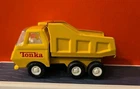Tonka 55010 Dump Truck 5” Metal Yellow Vintage