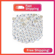 Beadsland Flat Back Crystal Rhinestones,Blue Moonlight, SS6, 1440pcs