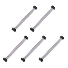 5 Pcs IDC Connector Flat Ribbon Cable 8 Pins FC 2mm Pitch 10cm Length