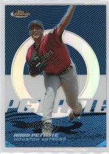 2005 Topps Finest Blue Refractor /299 Andy Pettitte #52 7v7