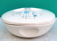 Franciscan Oasis Casserole Covered 2 Qt 1950s Starburst Modern California