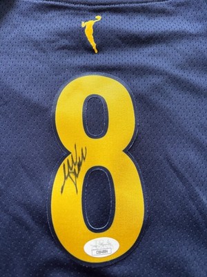 SOPHIE CUNNINGHAM SIGNED INDIANA FEVER SWINGMAN NIKE JERSEY WNBA