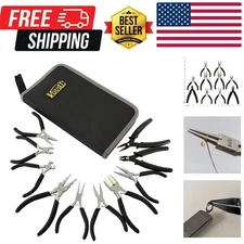 10-Piece Jewelry Pliers Set Jewelry Making Tools
