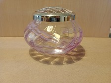 Caithness Pink Swirl Glass Posy Bowl- Good Condition No Chips No Cracks