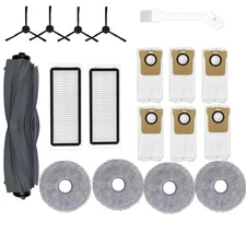 Kit for Dreametech L20 Ultra/L30 Ultra Vacuum Cleaner Docking,1 Roller Brush,...