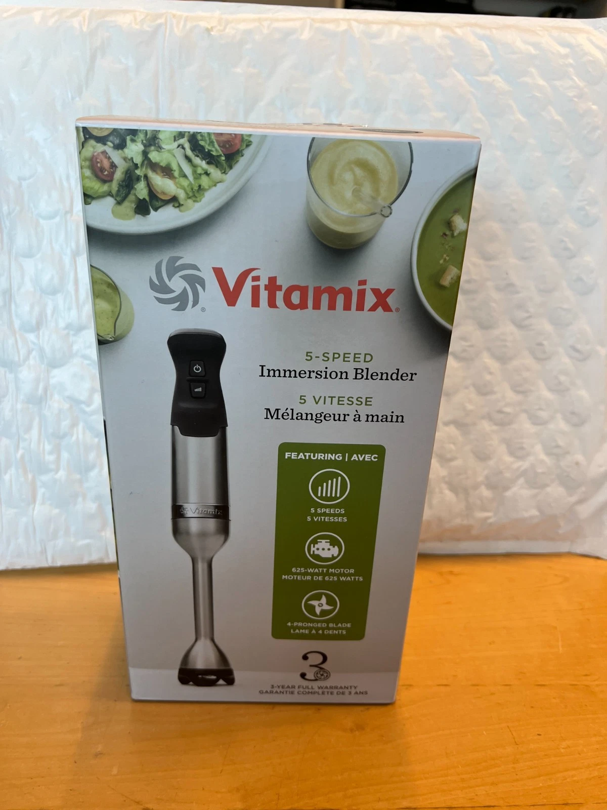 Vitamix Immersion Blender - Stainless Steel 67991 in retail box
Opens in a new window or tab
