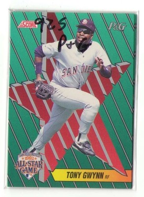 1992 Score Proctor and Gamble (P and G) - SAN DIEGO PADRES