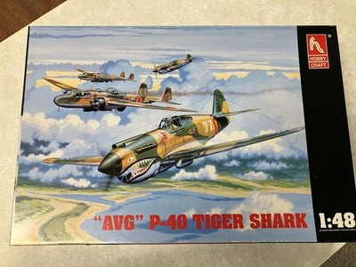 1/48th Hobbycraft AVG P-40B Tiger Shark NIOB