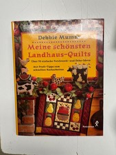 Panel Debbie Mumm Buch Nähen Meine schönsten Landhaus Quilts 