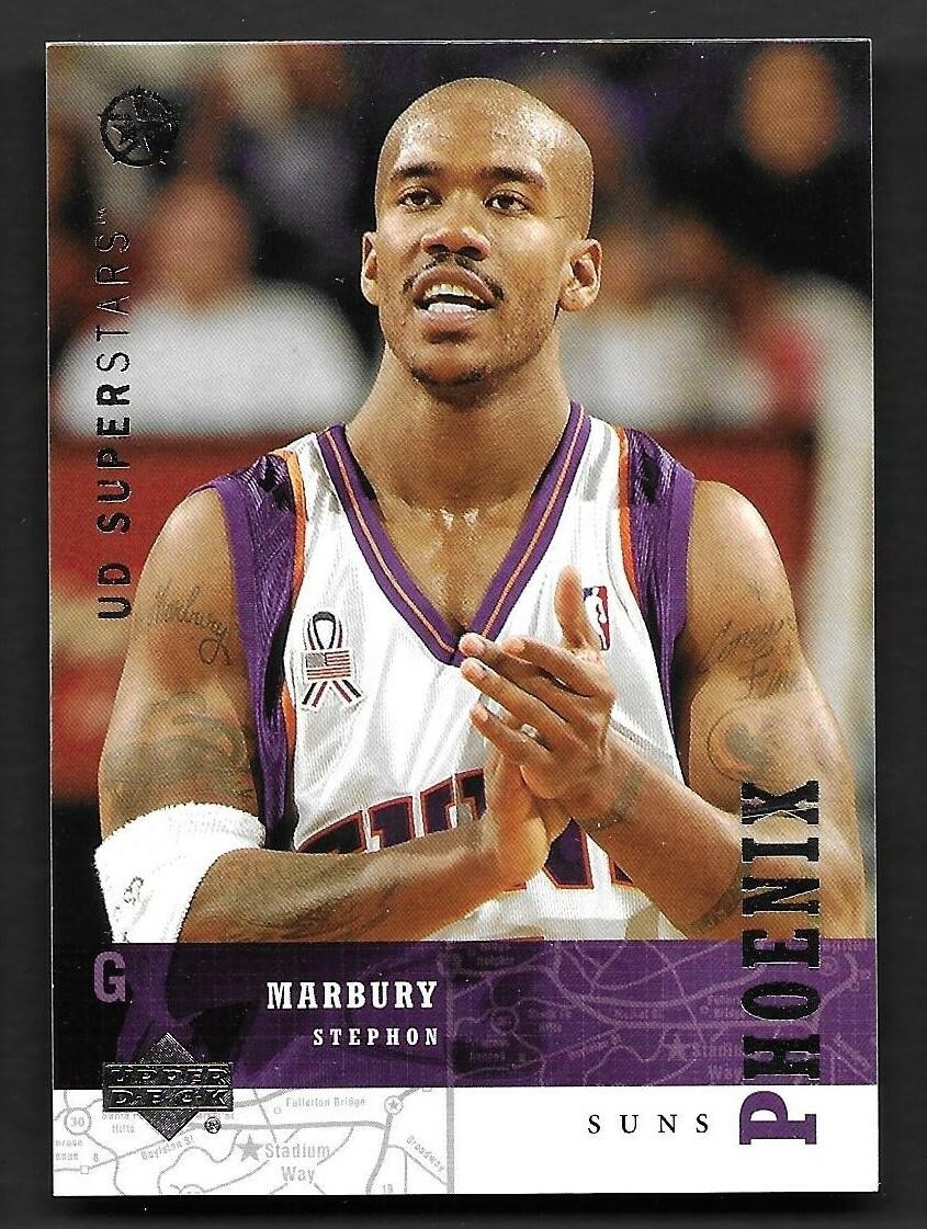 2002-03 UD SuperStars #12 Stephon Marbury Phoenix Suns | eBay