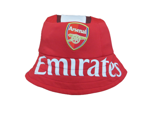 Arsenal Football Bucket Hat Vtg Nike 