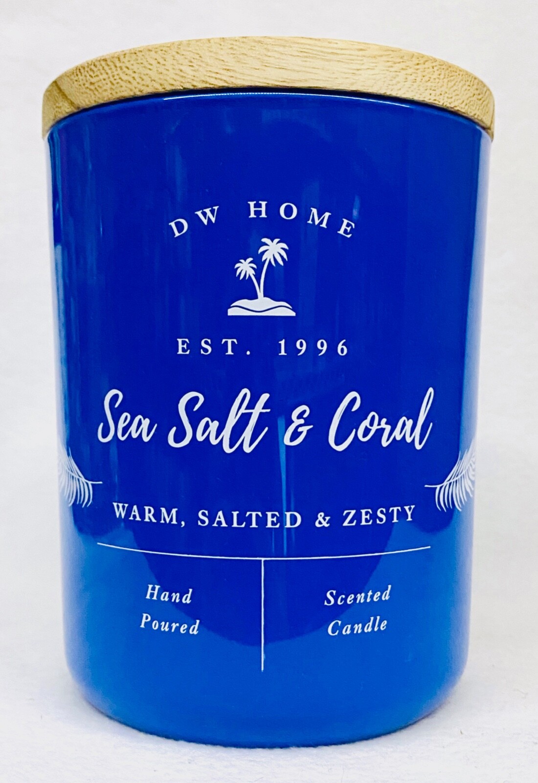 1 DW Home SEA SALT CARAMEL Large Candle up to 56 hrs, 15 oz eBay