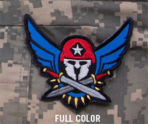 Milspec Monkey Modern Spartan Morale Patch 6 colors to choose! - Picture 5 of 7