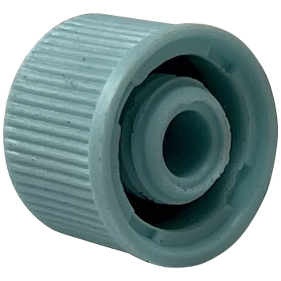 (10) Tapa de puerto de servicio de válvula FJC 2623 A/C R-134a lado bajo azul claro importación JRA Foto 4 de 4