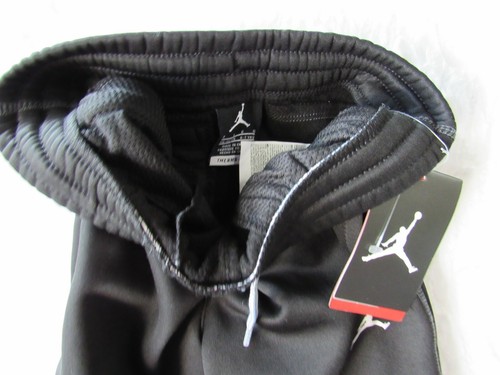 NIKE AIR Jordan Therma-Fit Jumpman Sweatpants Boys sz 4 Black/ Gray (FREE SHIPP) - Picture 14 of 47