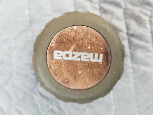 MAZDA RX-7 RX7 12A FB OEM Vintage Steel Wheel Plastic Center Cap + Emblem #2 - Picture 4 of 6