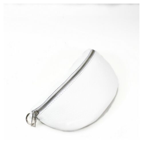 REAL LEATHER Sling Bag Women's Italian Crossbody Fashion Bum Bag Passport Bag - Picture 11 of 27