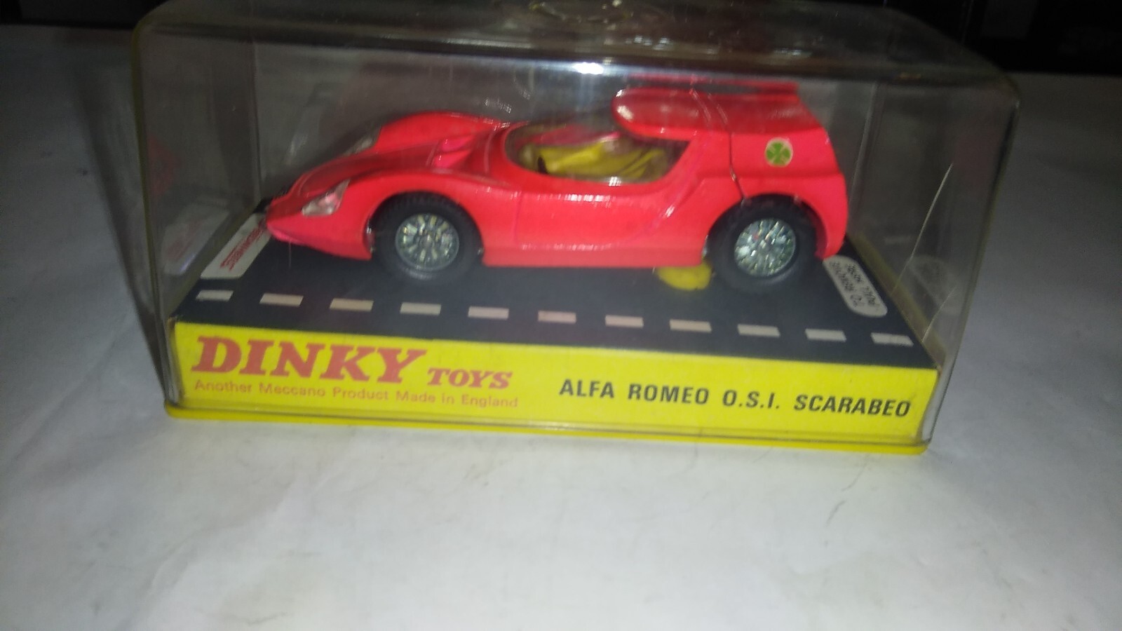 Voiture Miniature 1/43 Alfa Romeo O.S.I. Scarabeo - Vintage Dinky Toys - Occasion