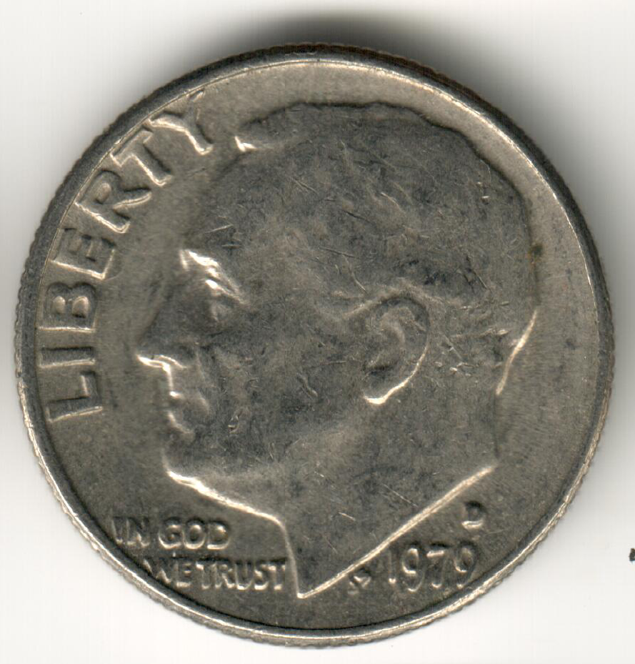 USA - 1979D - Roosevelt Dime - #7919 | eBay