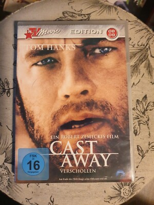DVD Cast Away Verschollen mit Tom Hanks  TV Movie 08/09  