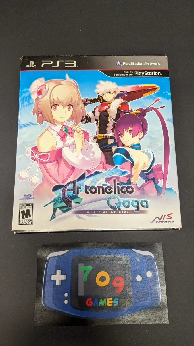 AR TONELICO QOGA Knell of Ar Ciel PlayStation 3 Game Used With Manual EUR 25,93 - ES