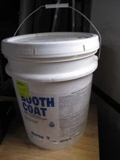 5-Gallon Binks 29-249 Booth Coat White Water Base Strippable Coating NEW