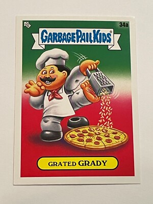 2021 Topps Garbage Pail Kids: Food Fight! #34a - Grated Grady