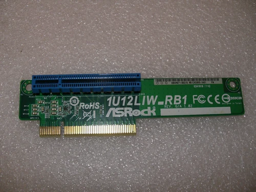 Risercard PCI-E x8 ASRock 1U12LIW-RB1 für Server 225576065611 & 226377633802