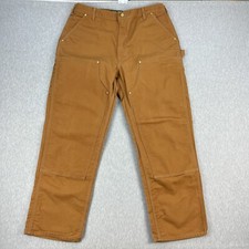 Carhartt Double-Front Utility Pant Mens 40x32 Loose Duck Canvas B01 USA Made NEW