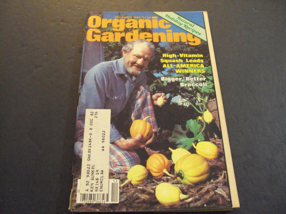 Organic Gardening Dec 1981 Natural Holiday Recipes, Fruitcake ID:51918