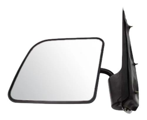 Fits 92-07 FD E-SERIES MANUAL MIRROR TEXTURED BLACK W/FLAT GLASS SWING LOCK LH