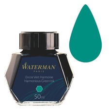 Waterman Bottled Ink 50ml Bottle - Choose Colour - Uk Supplier