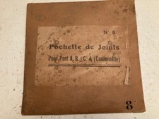 POCHETTE DE JOINTS D,ANCETRES NEUF D,EPOQUE EXCELSIOR CITROEN C4