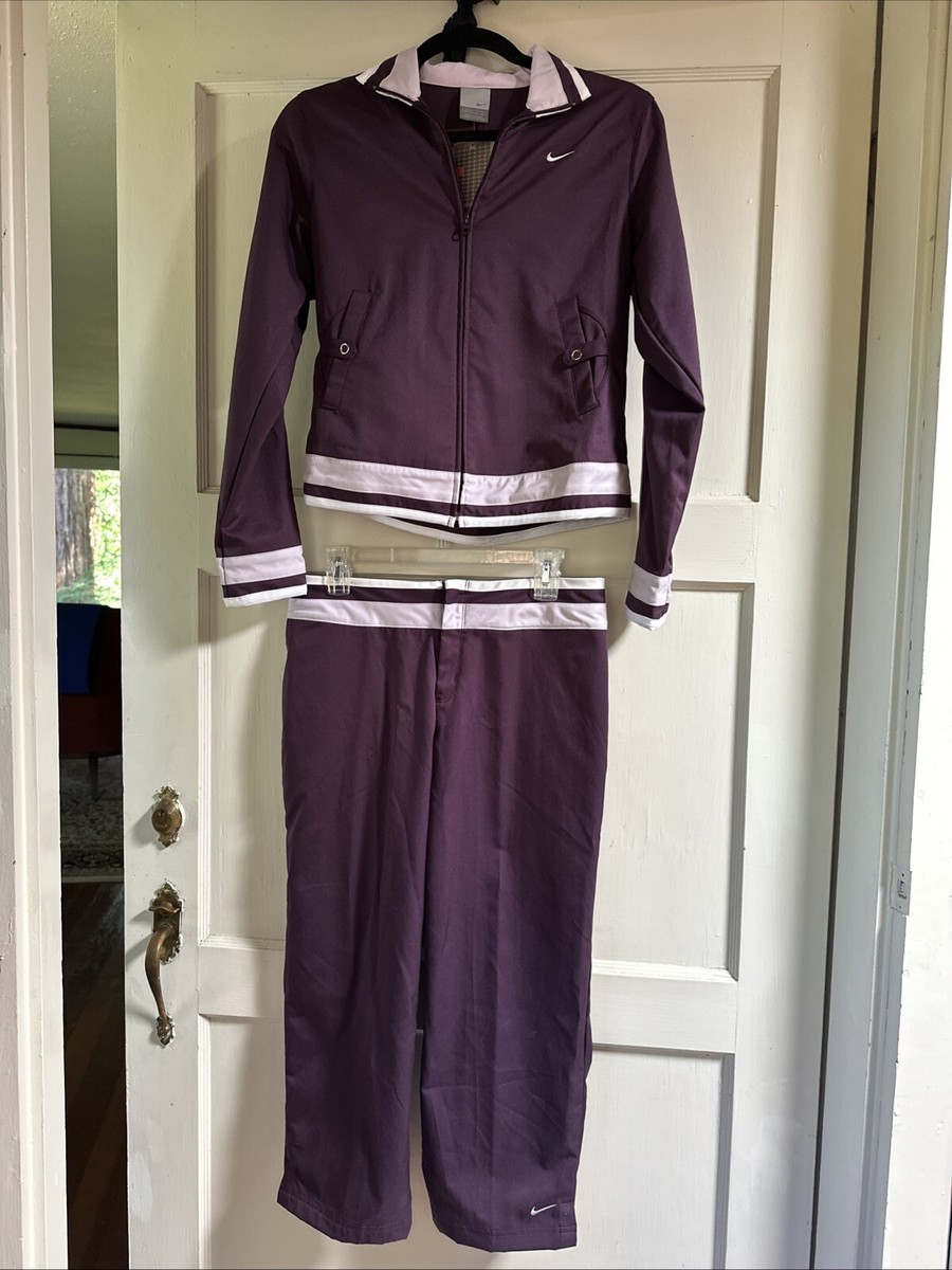 womens purple nike tracksuit
