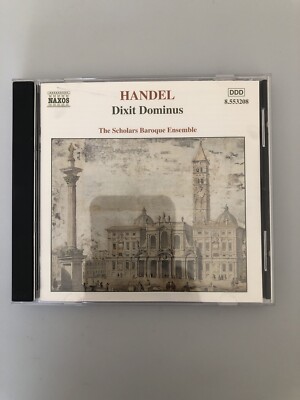 Dixit Dominus von Handel*,  The Scholars Baroque Ensemble  (CD, 1999) ST-K408
