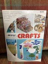 Accent on Crafts by Dona Z. Meilach Circa 1970 Magazine/Patterns