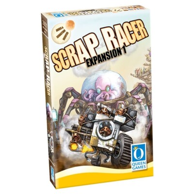   Scrap Racer Expansion 1   More Racers, More Chaos, More Crashes! New & Sealed