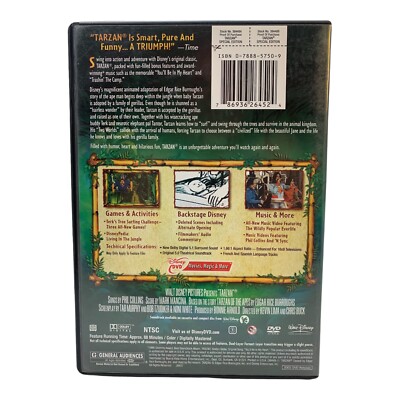 Tarzan Special Edition DVD Like New Walt Disney Tony Goldwyn