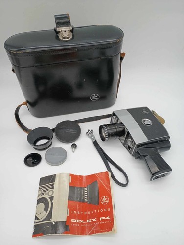 Caméra Bolex P4 Zoom Reflex 8 Mm - Automatique (occasion)