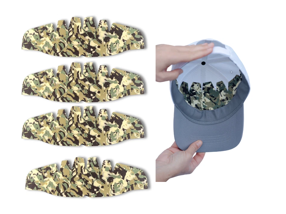 Shapers Image 4 Pk CapPro Inserciones Corona de Béisbol - Para Gorras Ajustables y Snapbacks Foto 3 de 4