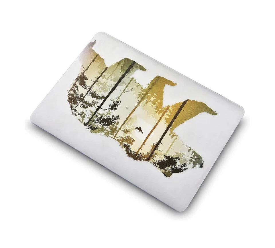 KECC Compatible w/ MacBook Air 13 A1369/A1466 Plastic Hard Shell Keyboard Cover - Image 4 of 4