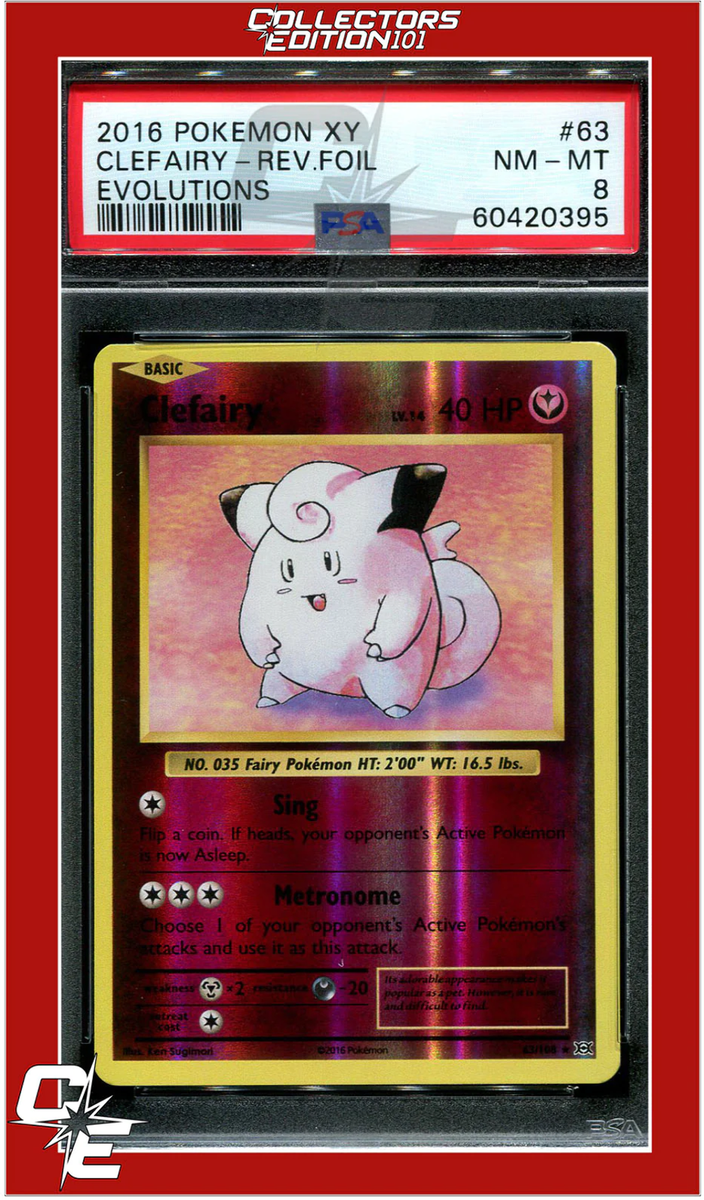 シナリー　R2 C3 O9 PF youtenyou様 Buy Clefairy 63/108 Evolutions Reverse Holo online | eBay