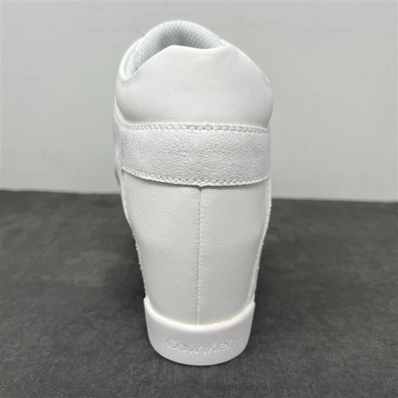 Calvin Klein Mujer Frances Eco Suave Moda Tenis Blanco 5.5W (Mediano) Foto 4 de 4