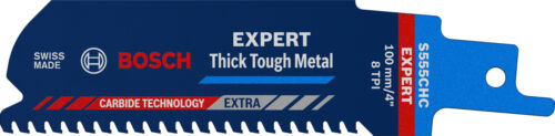 Bosch EXPERT Thick Tough Metal S 555 CHC Säbelsägeblatt, 1 Stück